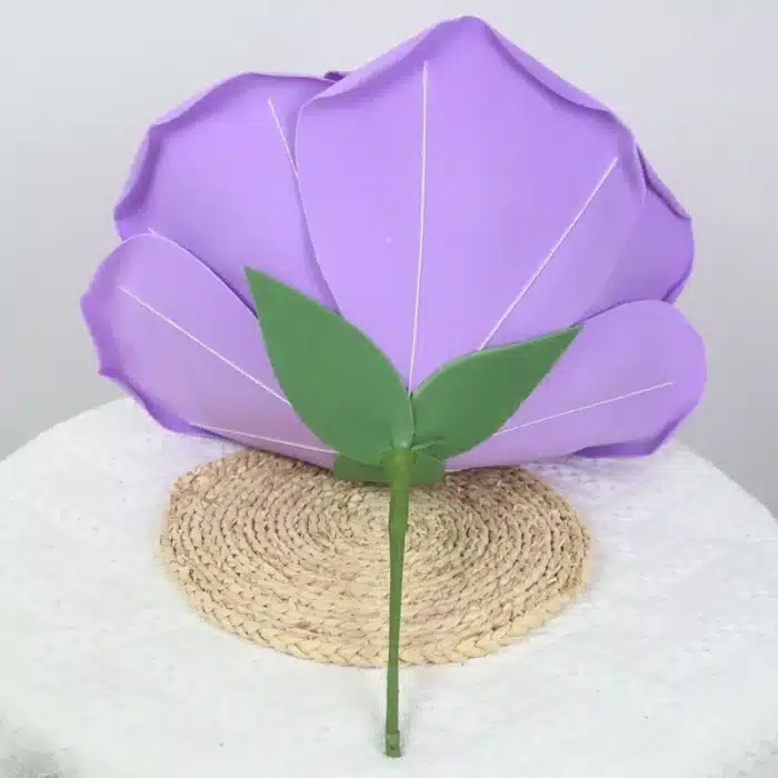 Rose artificielle géante 6