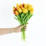 Bouquet tulipes artificielles 2