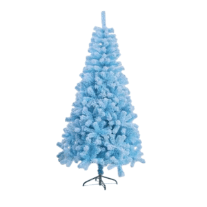 Sapin artificiel bleu