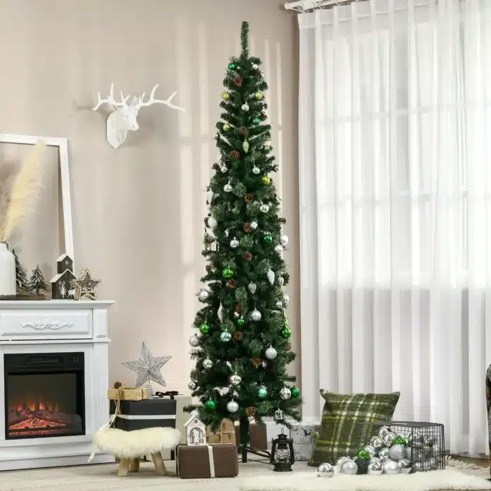 Sapin artificiel fin et haut 2