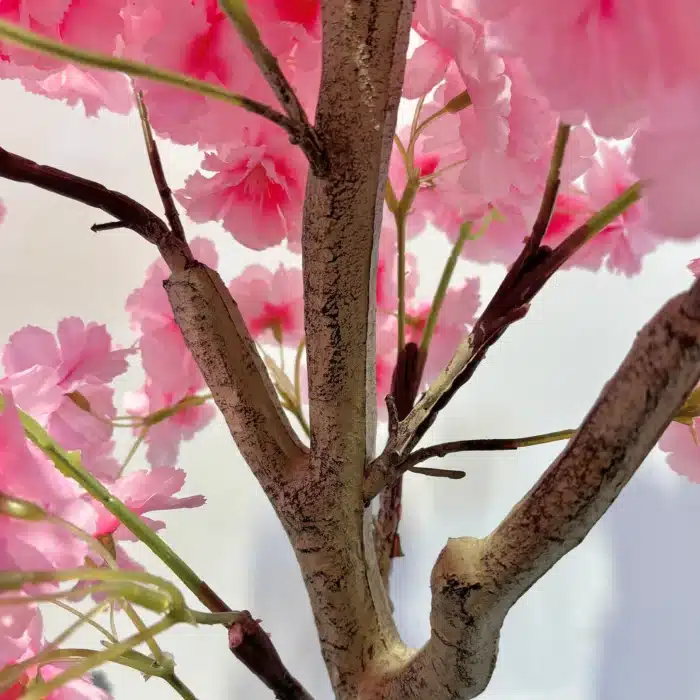 Arbre Décoratif Artificiel de 4,9 Pieds/5,9 Pieds de Haut, Faux Arbre en Forme de Fleur dans un Pot, Décor d'Angle d'Nikpour la Maison 3