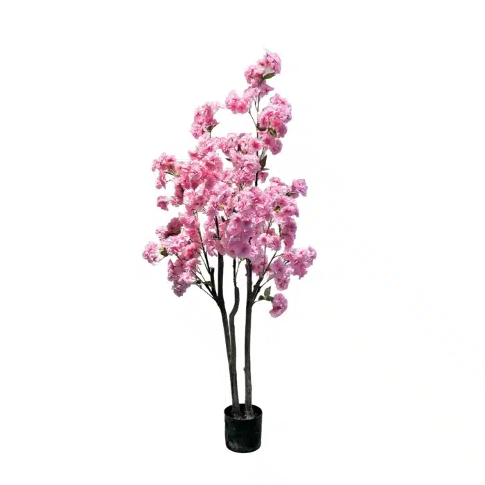 Arbre Décoratif Artificiel de 4,9 Pieds/5,9 Pieds de Haut, Faux Arbre en Forme de Fleur dans un Pot, Décor d'Angle d'Nikpour la Maison 1