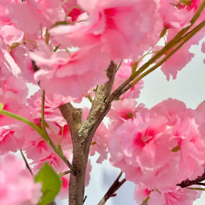 Arbre Décoratif Artificiel de 4,9 Pieds/5,9 Pieds de Haut, Faux Arbre en Forme de Fleur dans un Pot, Décor d'Angle d'Nikpour la Maison 4