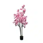 Arbre Décoratif Artificiel de 4,9 Pieds/5,9 Pieds de Haut, Faux Arbre en Forme de Fleur dans un Pot, Décor d'Angle d'Nikpour la Maison 1