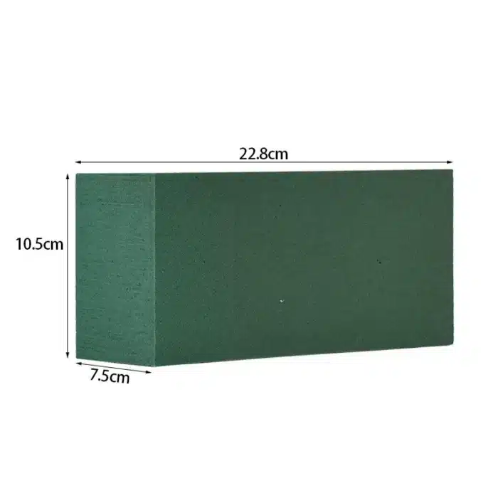 Bloc de mousse pour fleurs artificielles 2