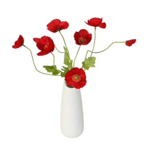 Fleurs artificielles coquelicot​