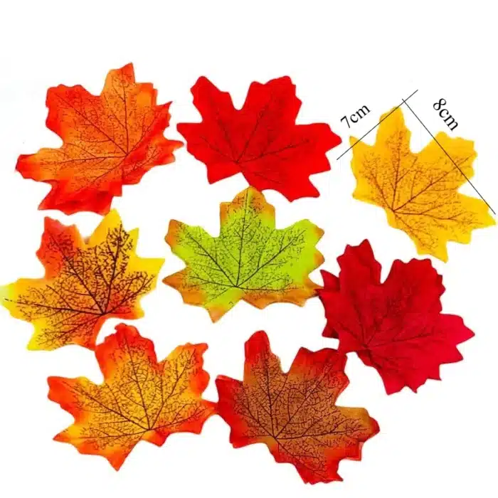 Feuilles d'automne artificielles 3