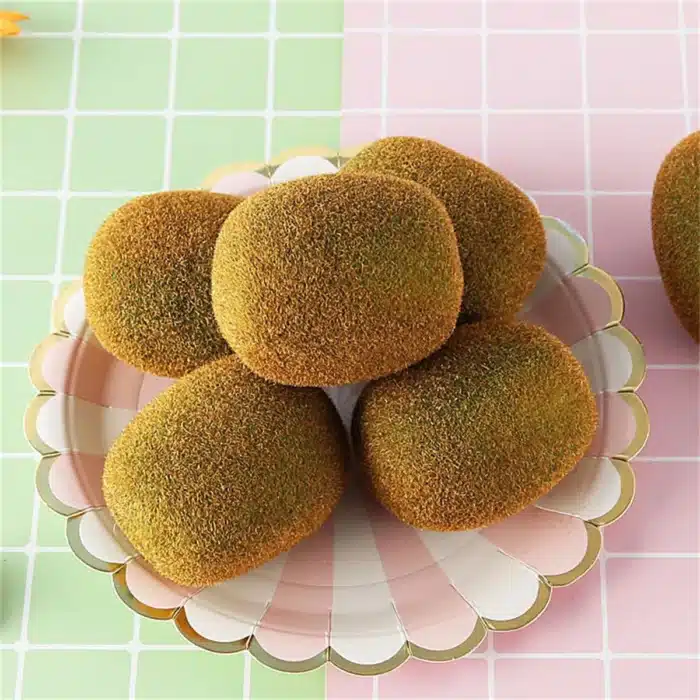 6 pièces, modèles de Fruits Kiwi artificiels, faux Fruits de Simulation, décoration de fête de plateau de fruits de Restaurant à domicile, accessoires de photographie 2