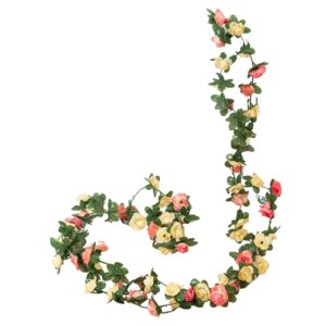 Guirlande de roses artificielles​